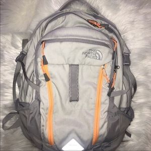 The North Face Backpack- Light Gray